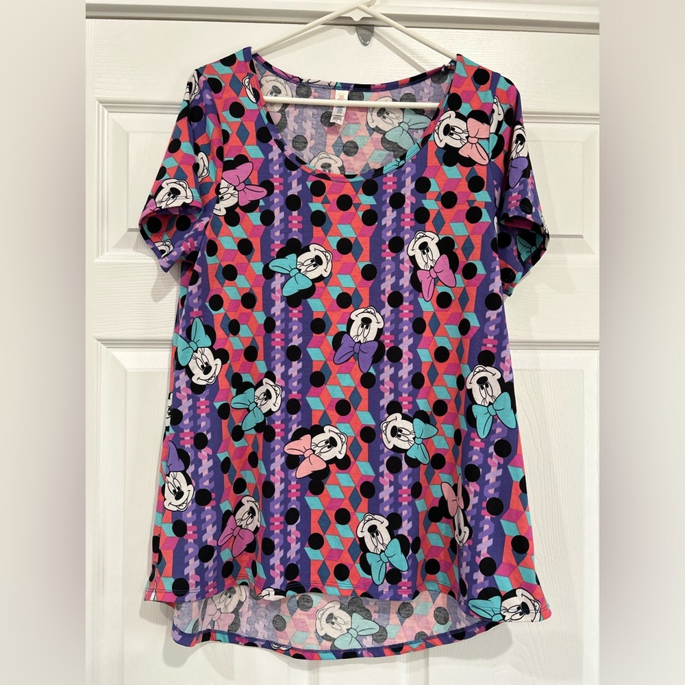 Women’s LuLaRoe Minnie Mouse top